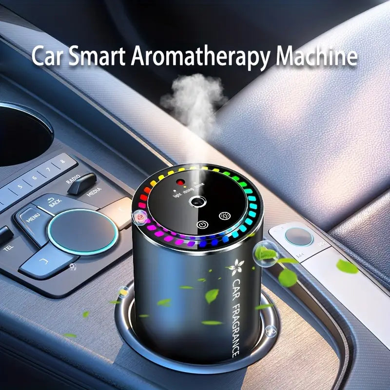 Smart aroma diffuser device with sounds sensors